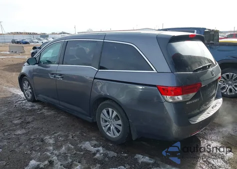 2014 Honda Odyssey Ex-L z USA, uszkodzony, nr VIN 5FNRL5H69EB022687